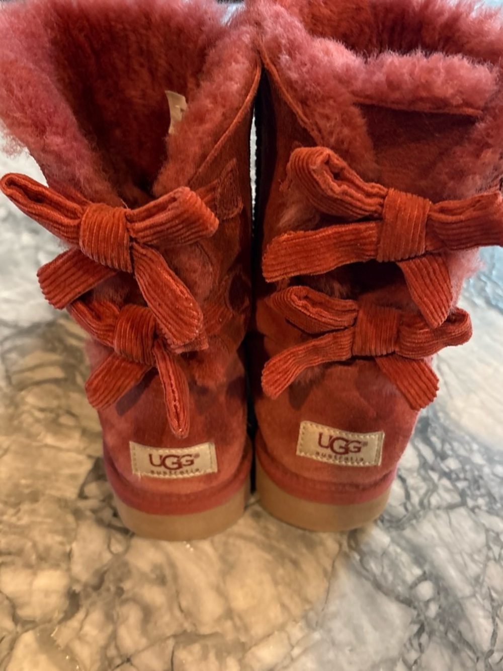 UGG Classic Bow Tall Boot - Red